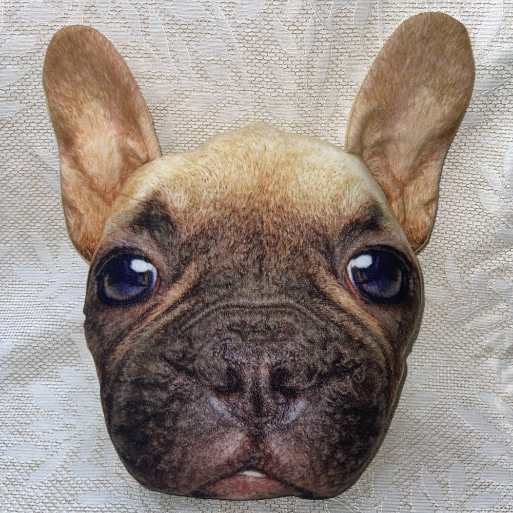 French Bulldog Dog Throw Pillow